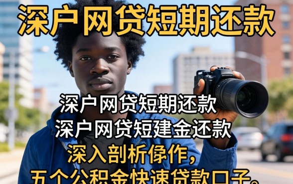 黑户网贷短期还款，深入剖析五个公积金快速贷款口子