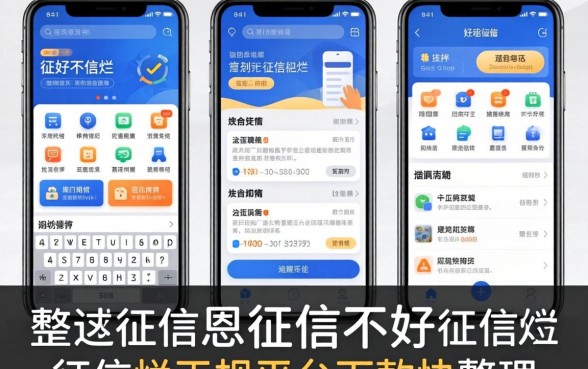 征信黑征信不好征信烂正规平台下款快的app整理了几款