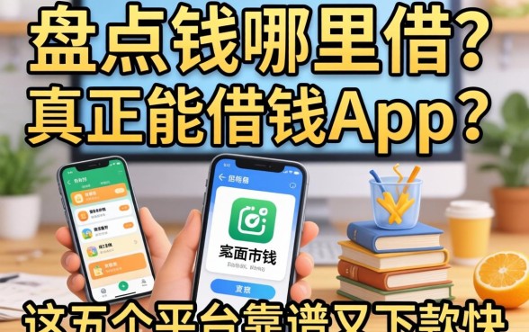 急需用钱哪里借?盘点市面上真正能借钱的手机app,这五个平台靠谱又下款快