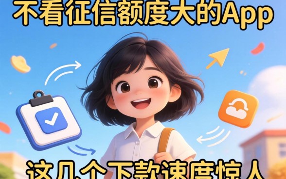 揭秘不看征信额度大的app,这几个下款速度惊人