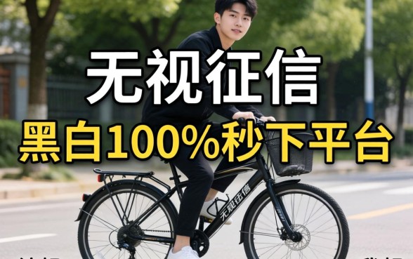 我试了所谓的无视征信黑白100%秒下平台，结果和我想的完全不一样