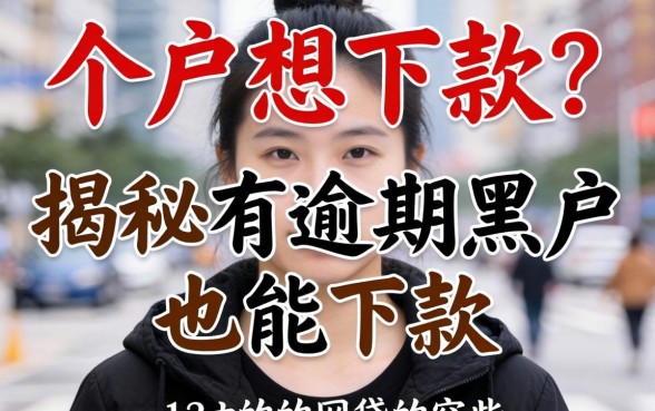 黑户想下款?揭秘有逾期黑户也能下款的网贷有哪些