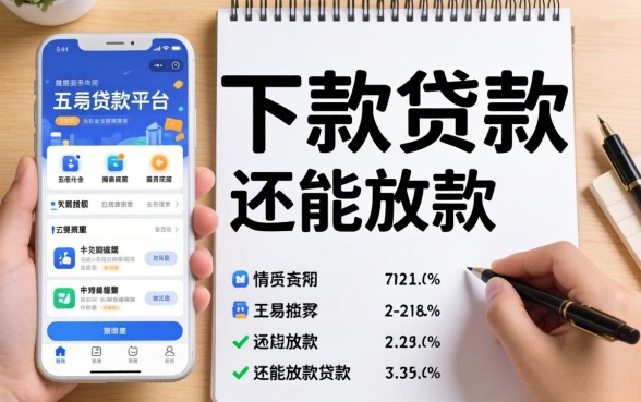 求个容易下款的贷款：整理了几个还能放款的平台