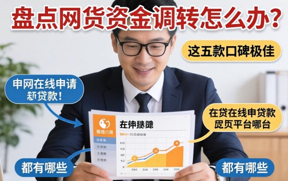 急需资金周转怎么办？盘点网贷在线申请贷款的平台都有哪些2026，这五款口碑极佳
