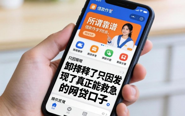 我把手机里那些所谓“靠谱”的借款软件卸载了，只因发现了真正能救急的网贷口子