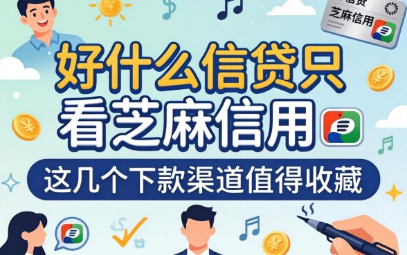揭秘什么信贷只看芝麻信用的,这几个下款渠道值得收藏