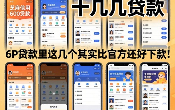 我试了十几个平台，发现芝麻信用600贷款app里这几个其实比官方还好下款
