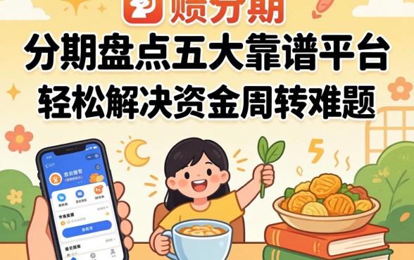 有什么app可以分期？盘点五大靠谱平台，轻松解决资金周转难题