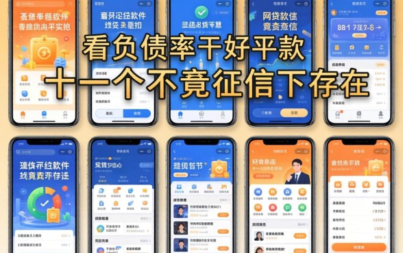 我试了十几个平台，发现不看负债率和不查征信好下款的网贷软件竟然真的存在