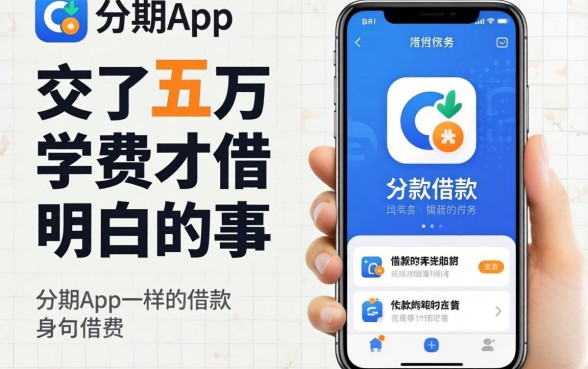 找像来分期app一样的借款软件，我交了五万学费才明白的事
