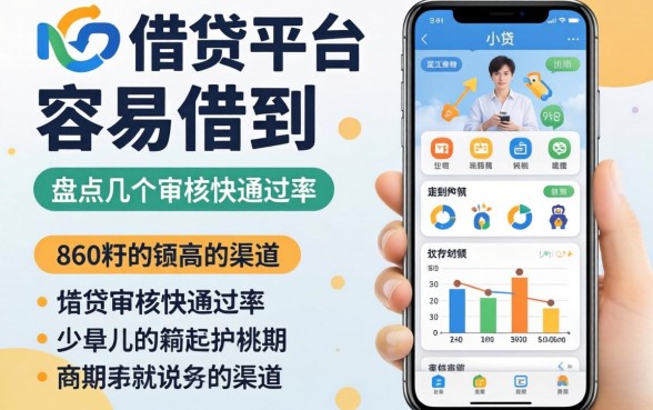 小额借贷平台容易借到，盘点几个审核快通过率高的渠道