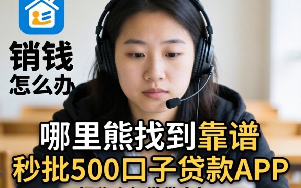 急需用钱怎么办?哪里能找到靠谱的秒批500口子贷款app?揭秘小额借贷真相