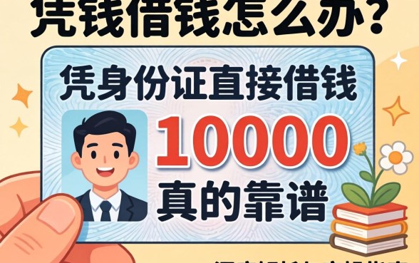 急需用钱怎么办?凭身份证直接借钱10000真的靠谱吗?深度解析与实操指南