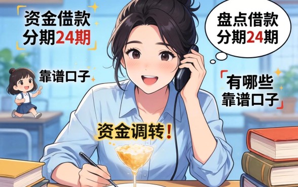急需资金周转?盘点借款分期24期的有哪些靠谱口子
