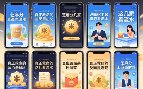 我试了十几个平台，发现芝麻分再高也没用，真正救命的反而是这几家看流水的