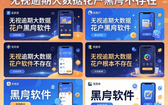 我试了十几个平台,发现无视逾期大数据花户黑户软件根本不存在