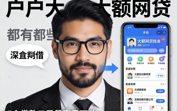 黑户大额网贷都有哪些平台可以借，深入剖析5个借款口子最容易下软件