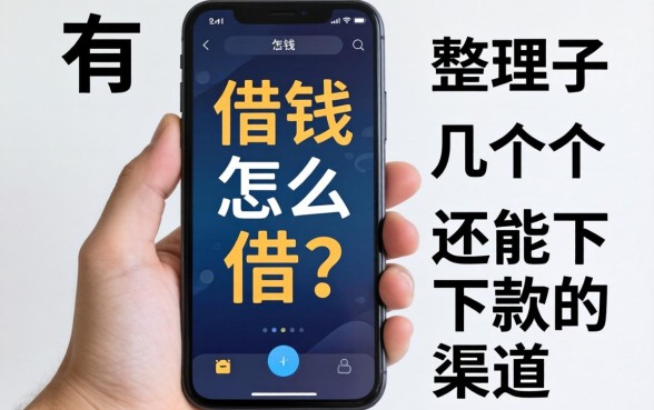 没有手机借钱怎么借？整理几个还能下款的渠道