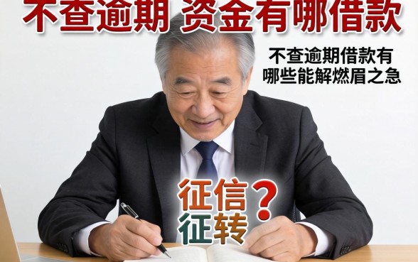 急需资金周转却因征信受阻？不查逾期的借款有哪些能解燃眉之急？