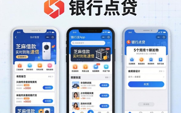 类似浦银点贷app一样的贷款平台，详细阐述5个芝麻借款实时到账速借软件