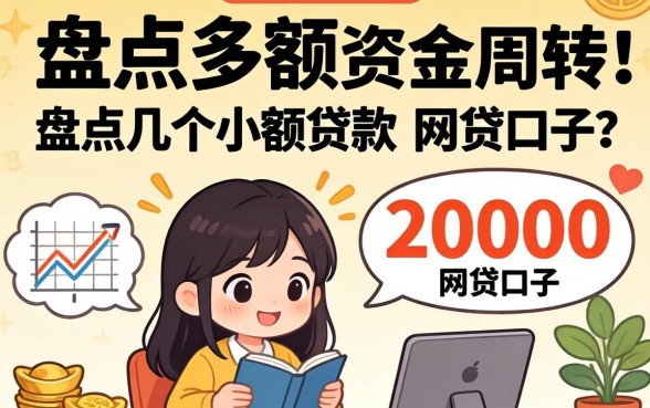 急需资金周转？盘点几个小额贷款20000的网贷口子