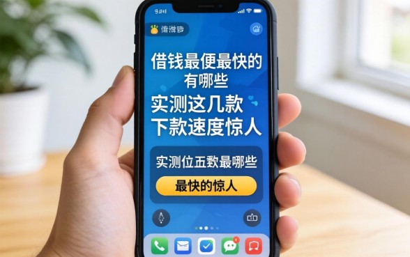手机借钱最方便的最快的有哪些？实测这几款下款速度惊人