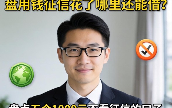 急用钱征信花了哪里还能借？盘点五个1000元不看征信的口子