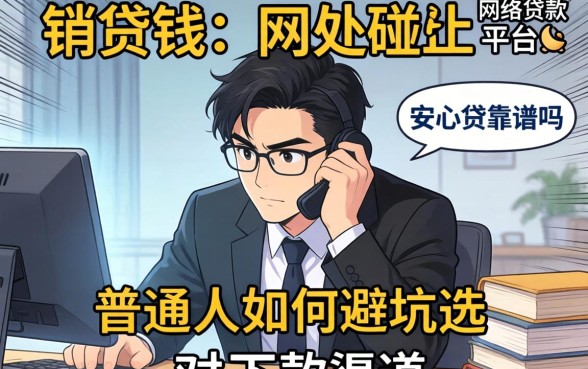 急需用钱却四处碰壁？网络贷款平台安心贷靠谱吗？普通人如何避坑选对下款渠道？