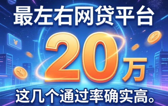 汇总最容易下2万左右网贷的平台，这几个通过率确实高
