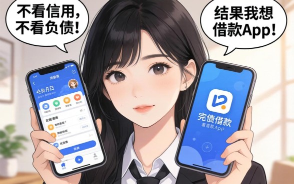 我试了那些不看信用不看负债的借款app，结果和我想的完全不一样