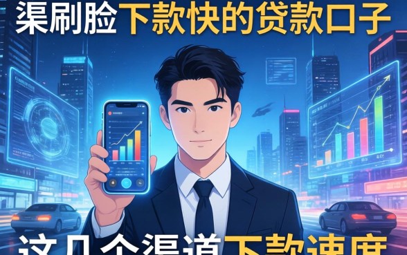 揭秘不刷脸下款快的贷款口子，这几个渠道下款速度惊人