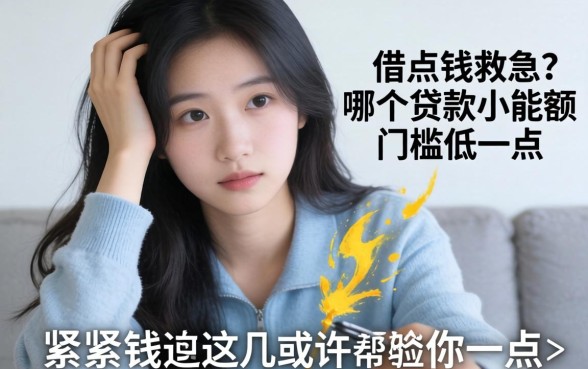 手头紧想借点钱救急？哪个贷款小额度门槛低一点？这几个平台或许能帮到你