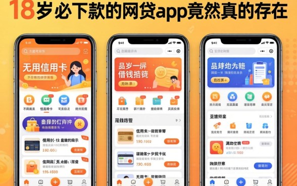 我试了这几款不用信用卡的借钱软件，发现18岁必下款的网贷app竟然真的存在