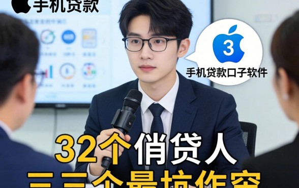 苹果手机贷款口子软件：我采访了32个借款人，发现这3个坑最要命