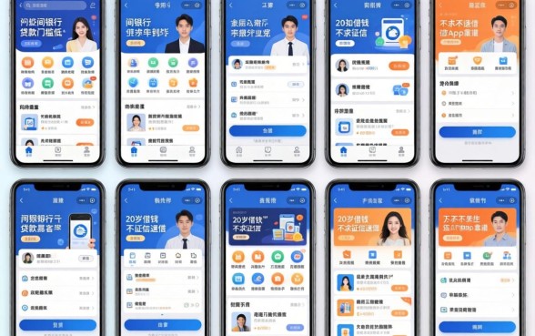 我试了十几家平台,发现哪间银行贷款门槛低些竟然不如这些20岁借钱不求征信速借app靠谱