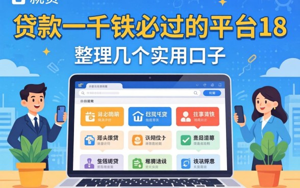 揭秘贷款一千块必过的平台18:整理几个实用的口子