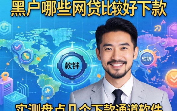 黑户哪些网贷比较好下款的软件？实测盘点几个下款通道