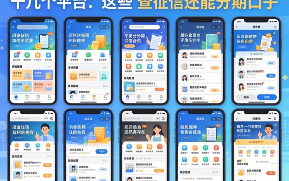 我试了十几个平台，发现这些不查征信还能分期的口子竟然真的存在