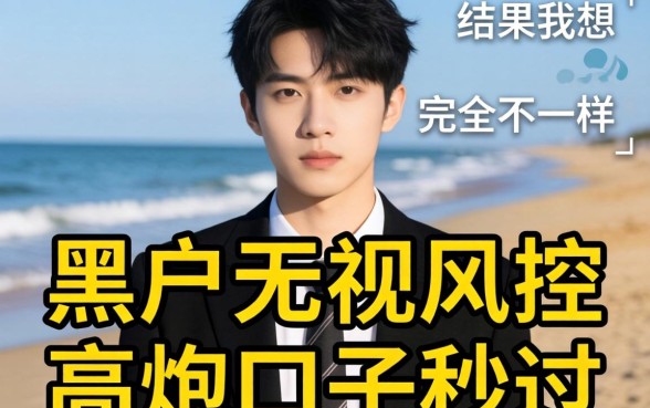 我试了所谓的黑户无视风控高炮口子秒过，结果和我想的完全不一样