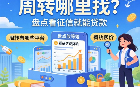 急需周转哪里找？盘点有哪些平台不看征信就能贷款