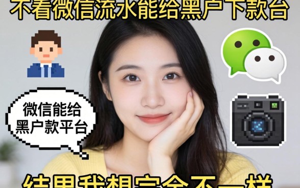 我试了那些不看微信流水能给黑户下款的平台，结果和我想的完全不一样