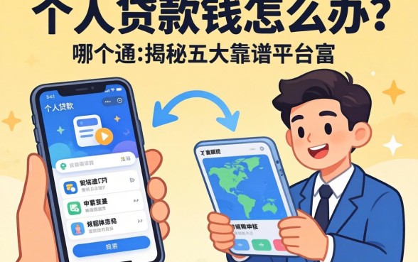急需用钱怎么办？个人贷款软件哪个容易通过审核？揭秘五大靠谱平台