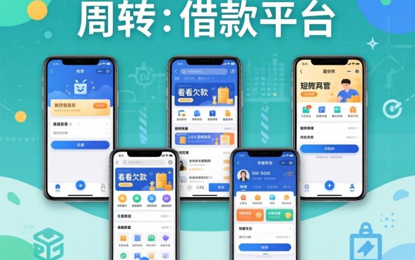 短期周转的借款平台，规整5个不看欠款的贷款软件