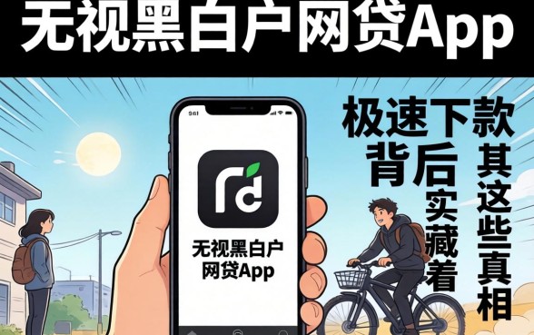 我试了所谓的无视黑白户网贷app,极速下款背后其实藏着这些真相