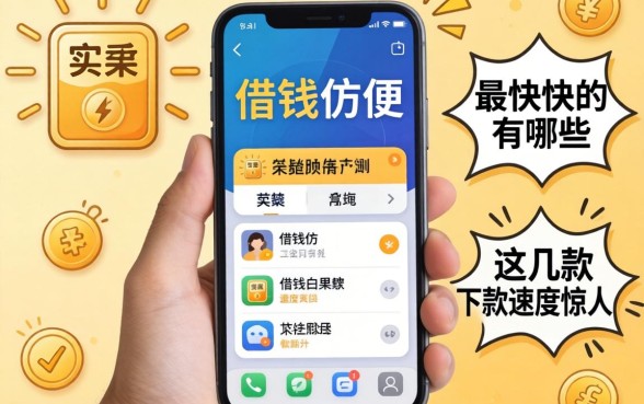 手机借钱最方便的最快的有哪些？实测这几款下款速度惊人