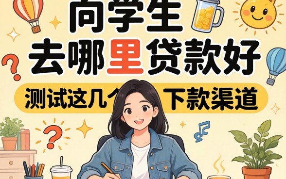 学生去哪里贷款好？实测这几个下款渠道分享