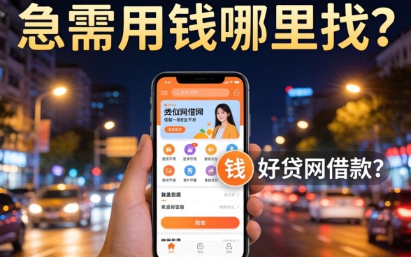 深夜急需用钱哪里找？类似好贷网借款app下载一样安全的借钱平台有哪些靠谱选择？