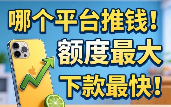 急需用钱求推荐！哪个平台额度最大、下款最快？