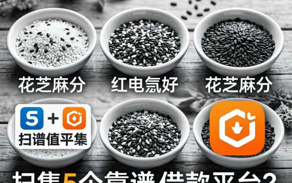 无视黑白花芝麻分，归集5个靠谱的借款平台