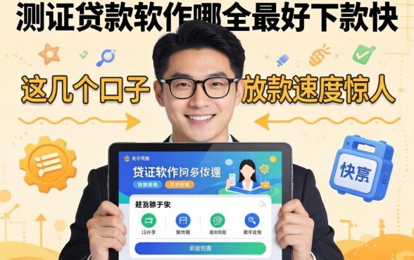 实测贷款软件哪个最好下款快，这几个口子放款速度惊人